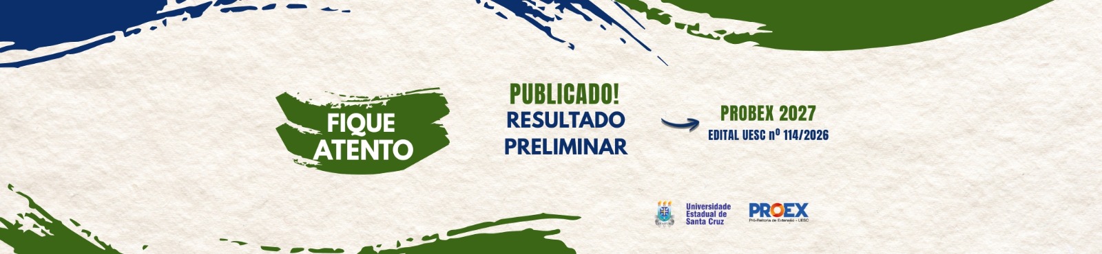 Resultado Preliminar - Edital de Bolsa Probex 2027